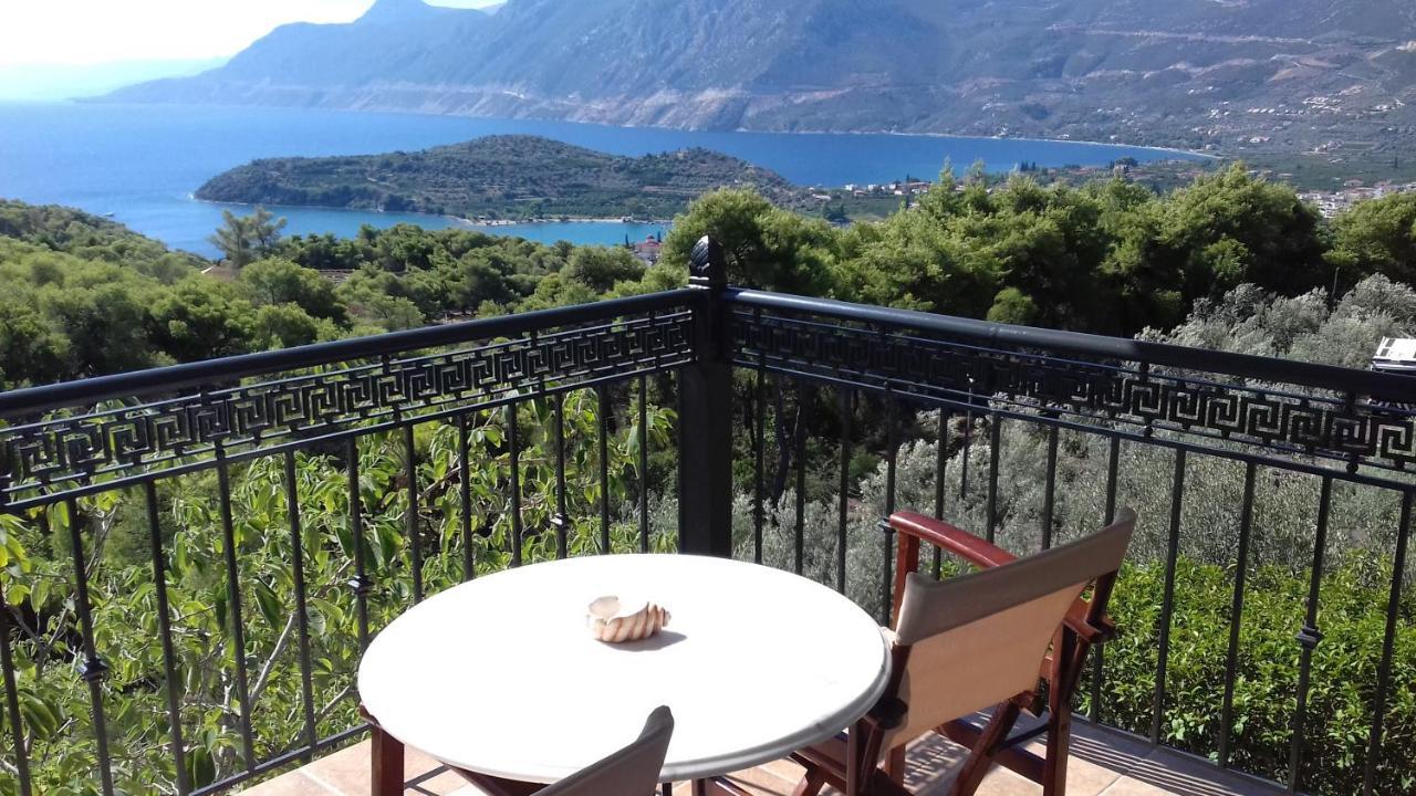 Akron Luxury Holidays Epidaurus Bagian luar foto