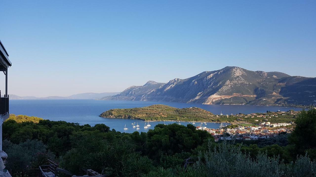 Akron Luxury Holidays Epidaurus Bagian luar foto